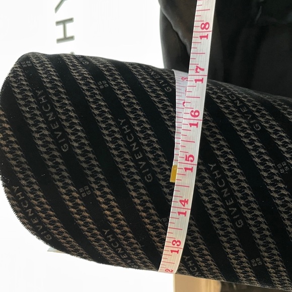 GIVENCHY KNEE LENGTH Boots Velvet Logo - Picture 12 of 12